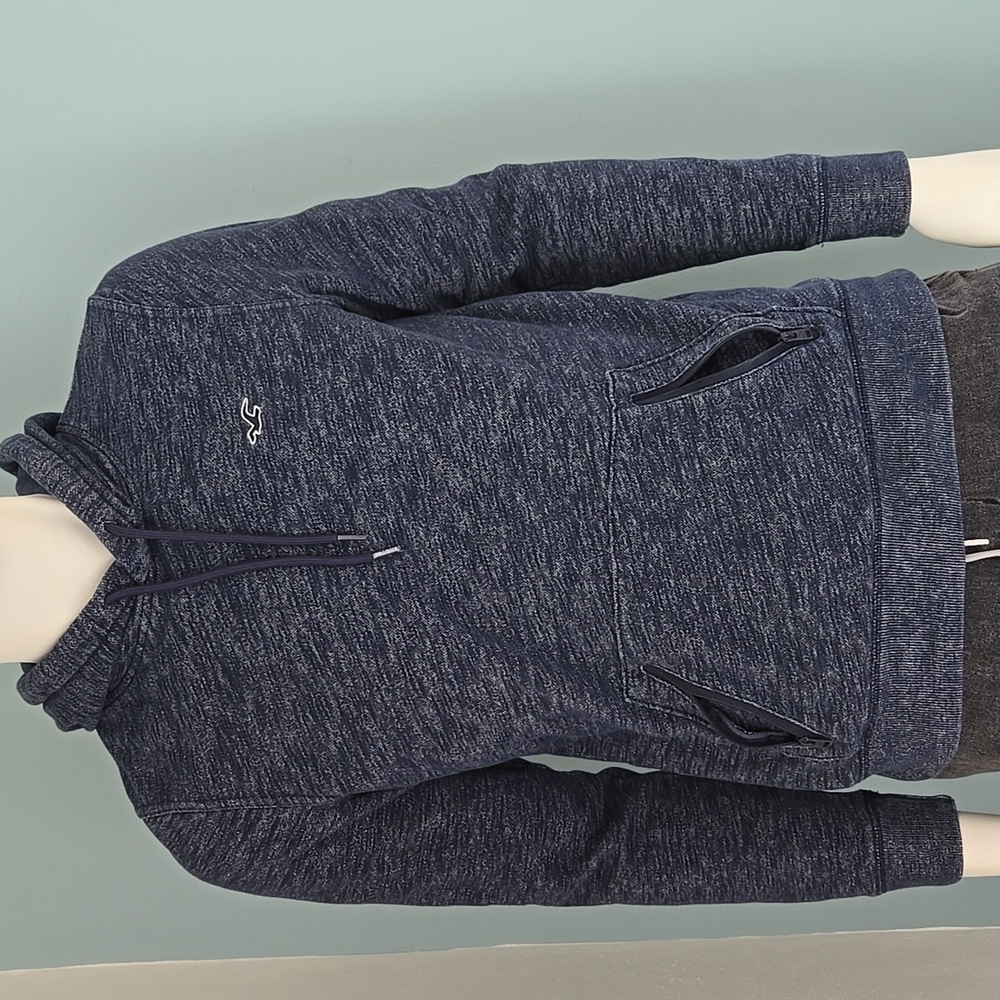 Hollister Heathered Blue Sweatshirt